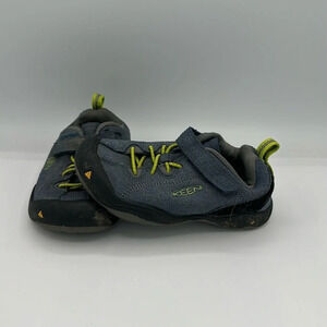 blue & green toddler Keen shoes size 10